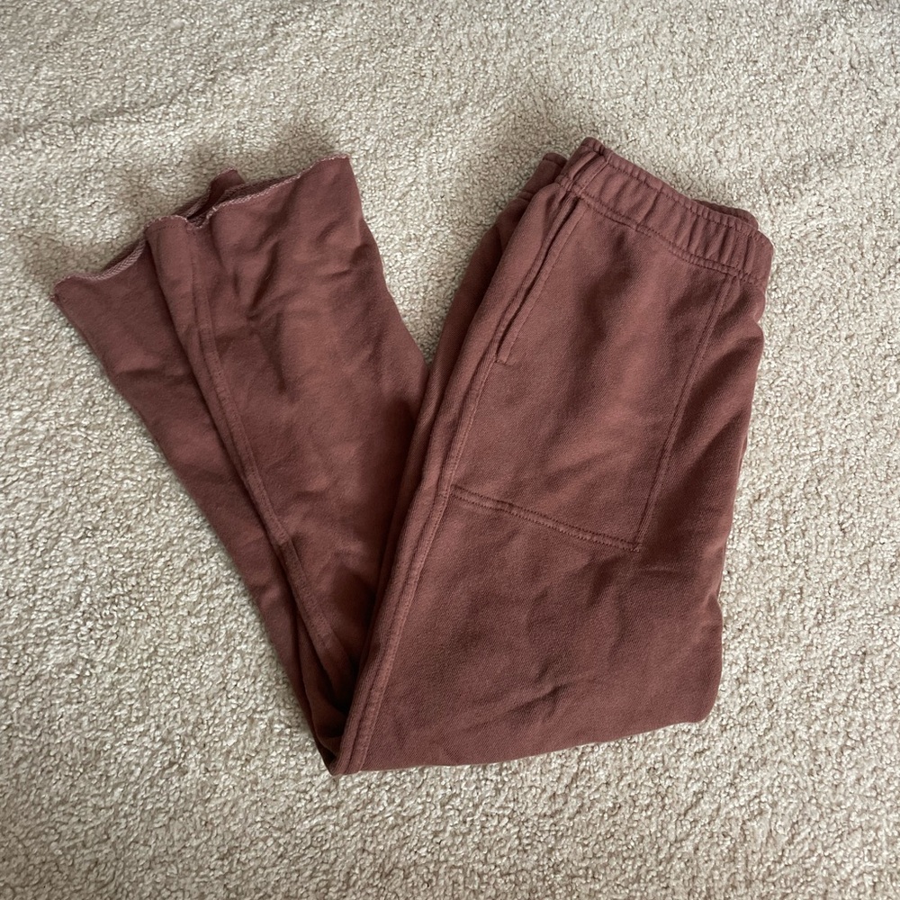 Aerie Cozy Brown Sweatpants